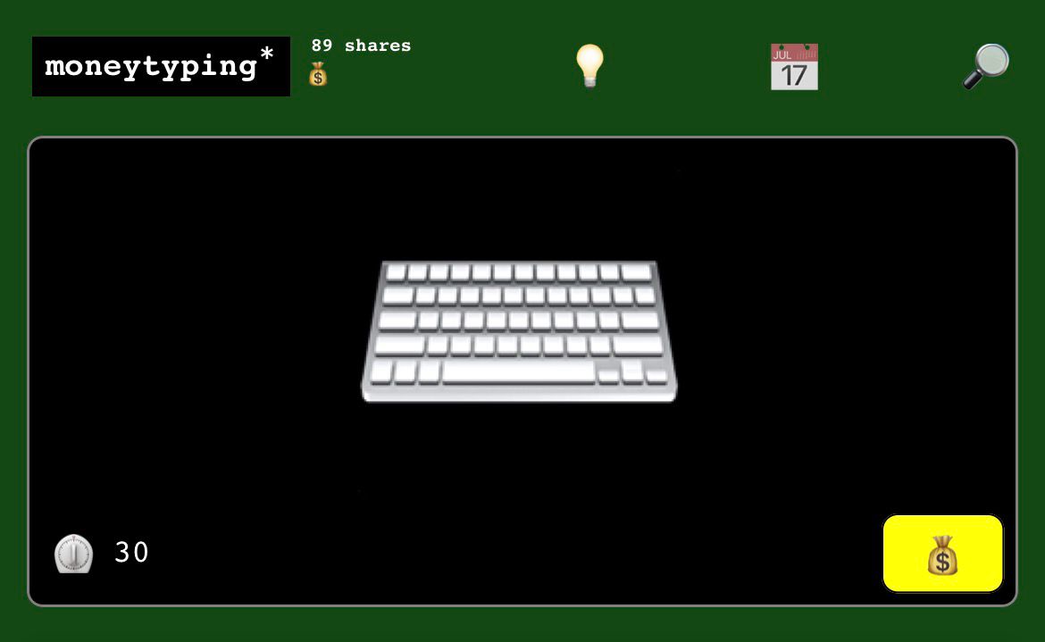 moneytyping — the zen terminal for your money